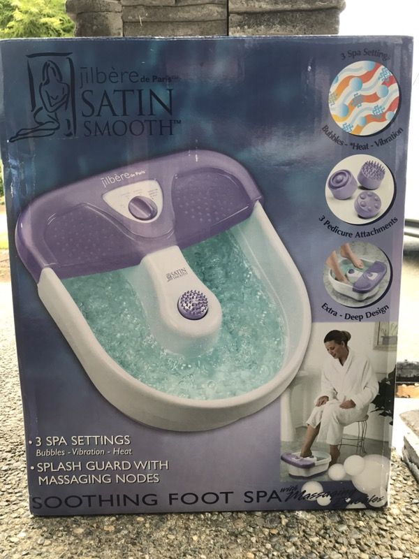 Jilbere de Paris Satin Smooth Foot Spa