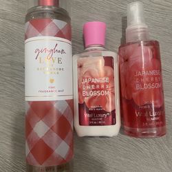 Perfumes + lotion 