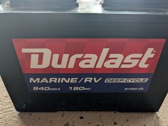Duralast Deep Cycle Battery