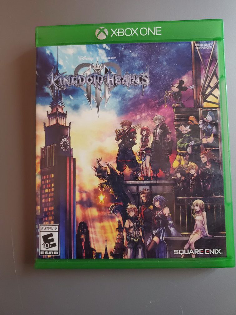 Kingdom Hearts 3 and Crash Bandicoot Xbox One Games