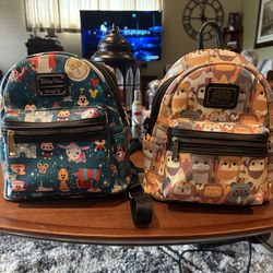 Set Of 2 Lounge Fly Backpack Purses