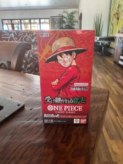 Carrying on His Will Japanese Booster Box OP-13