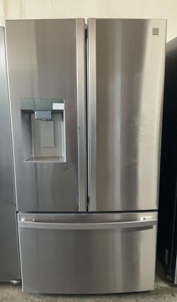 Kenmore 3-Door Stainless Steel Refrigerator Fridge
