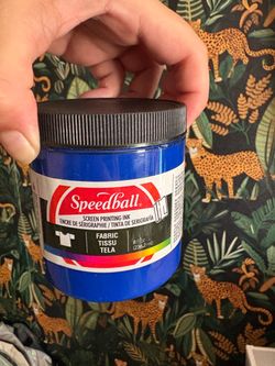 Speedball Fabric Screen Printing Ink 8 oz (4 Set)