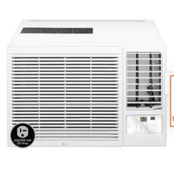 18,000 BTU 230-Volt Window Air Conditioner Unit Cools 1000 sq. ft. with Heater, Remote and Dehumidifier in White