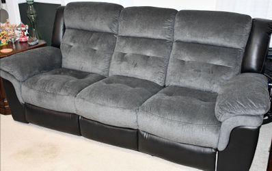 Sofa Loveseat Recliner set electric