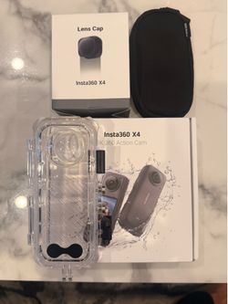 Insta360 x4 with diving case - brand new