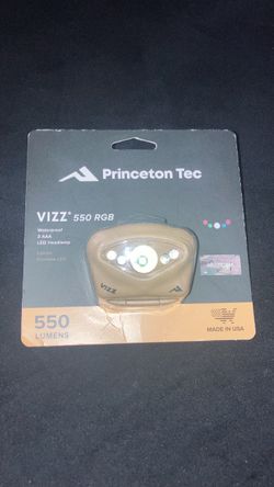 Princeton Tec Headlamp Vizz 550 RGB