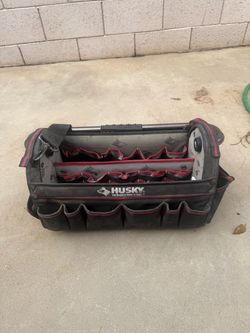 Husky 20” Open Top Tool Tote Bag