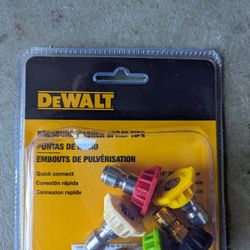 DeWalt Pressure Washer Spray Tips 