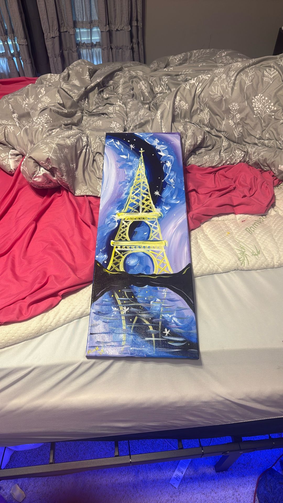 Eiffel Tower Painting From My 12-Year-Old