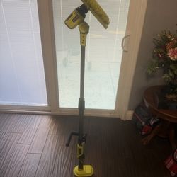 Ryobi ONE+ 18V Cordless Telescoping Power Scrubber — Model P4500