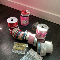🎀 NEW Craft Ribbon & Decor Bundle🎉