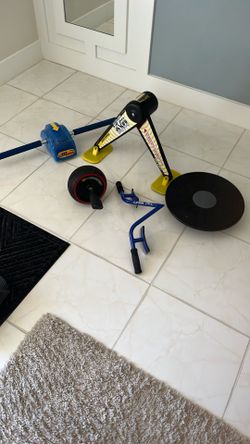 Various workout equipment for sale make offer