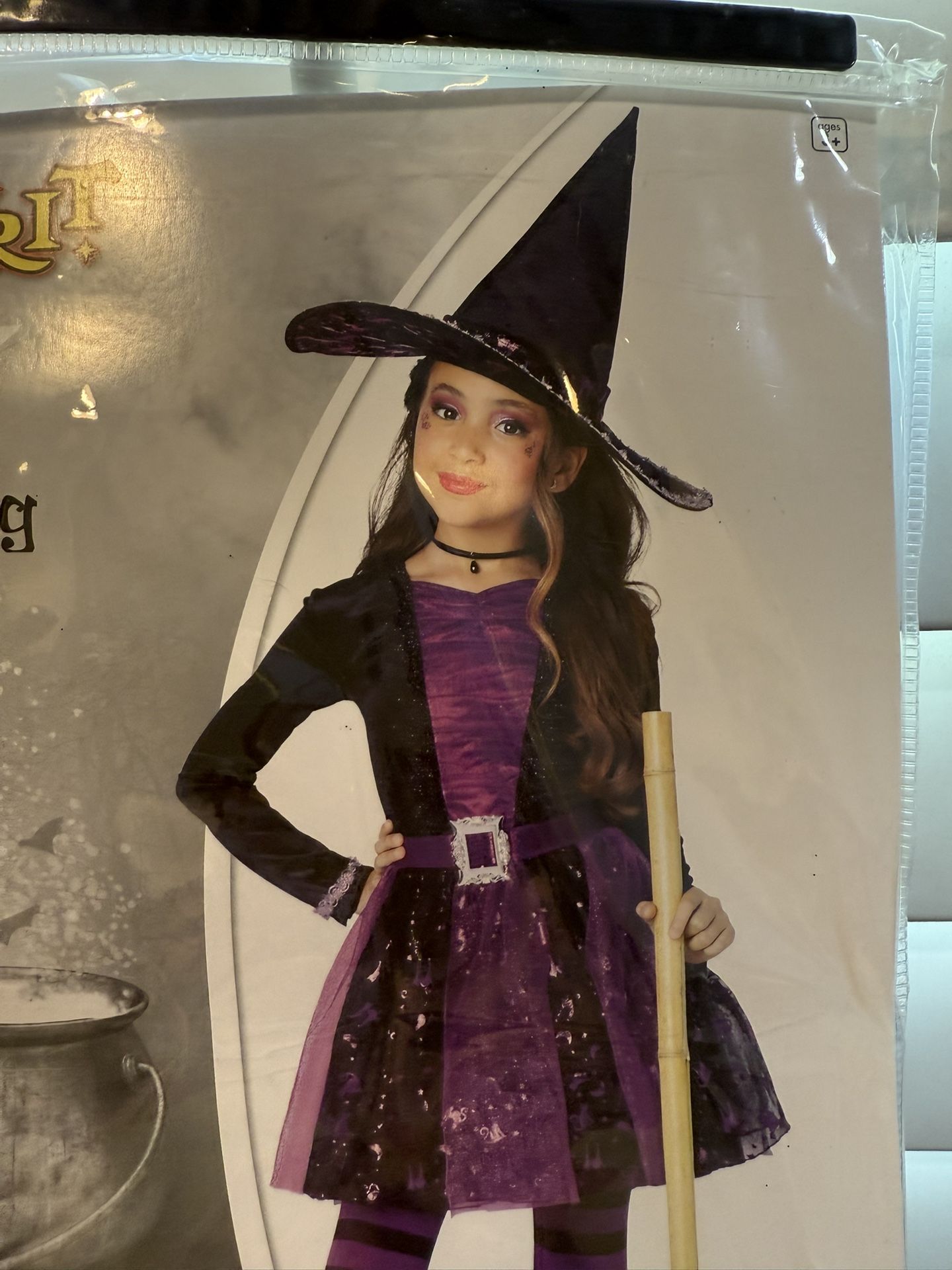 Girls Witch Halloween Costume