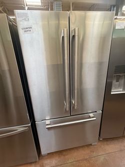 Counter Depth French Door Stainless Steel Refrigerator