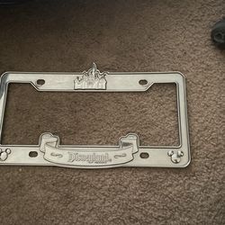Disneyland License Plate Cover