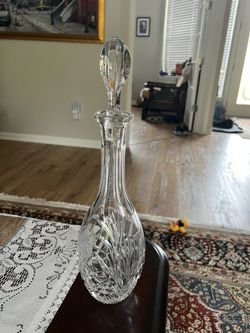 Crystal Decanter like new OBO
