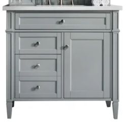 James Martin Vanities Brittany 36" Single Basin Poplar Wood Vanity