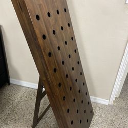 44 Bottles 🍷 French Wine Riddling Rack 4 Ft Tall for rotating bottles