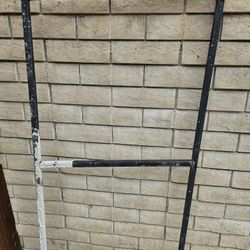 Steel Welded Gate Frame Wooden Pickets