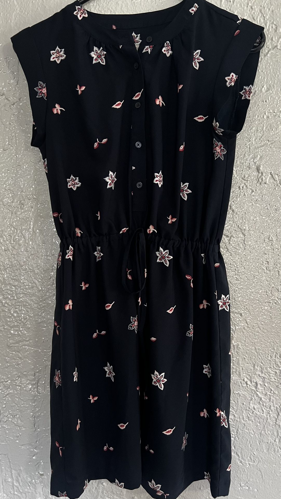 XXSP Loft Navy Floral Dress