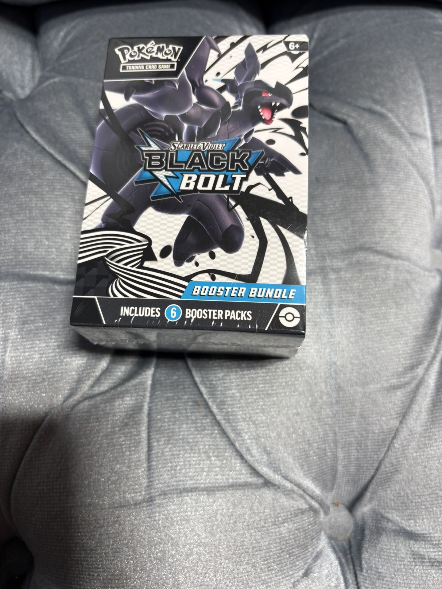 Pokémon Scarlet & Violet: Black Bolt – Booster Bundle (6 Packs) 