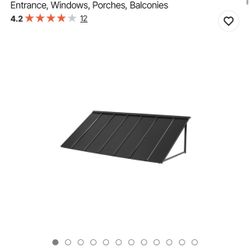 Metal Awning 80x36