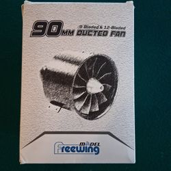Freewing 9 bladed 90mm out-runner electric Ducted Fan (EDF) unit. BRAND NEW. Metal casing and vanes See pics for specs,  Cash only, local pick-up only
