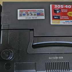 New 24R battery, 1 year warranty 