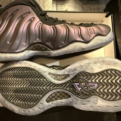 Size 9.5 - Nike Air Foamposite One Eggplant Custom VNDS