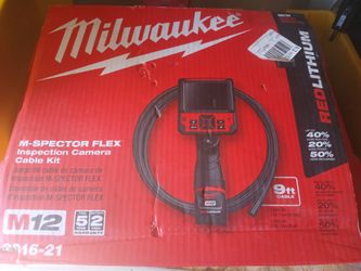 Milwaukee M12 M-Spector Flex 9 ft. Inspection Camera Cable Kit