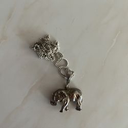 Elephant Necklace 