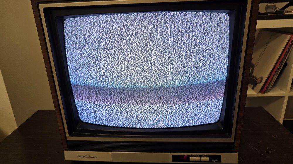 1985 Sears Color CRT + Original SR-3000 Remote – Fully Working