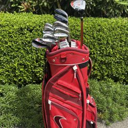 Ben Hogan, Adams, Ping, Nike Gold Clubs Set