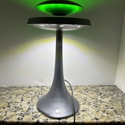 Magnetic Levitating UFO SpeakerLed Lamp Suspension Table with Bluetooth 