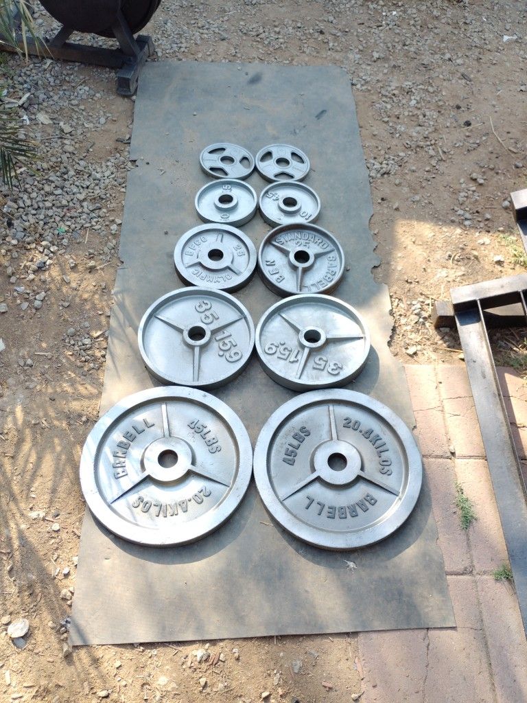 Olympic Weights 240lbs