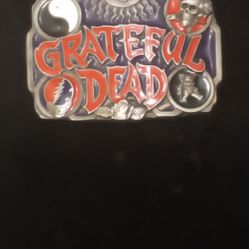 Grateful Dead Belt Buckle Rare Limited Edition 1992 GDM Vintage Rare!