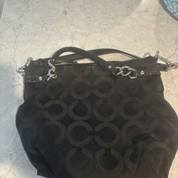 Black Coach Purse