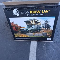 LION 100W 24V SOLAR PANEL