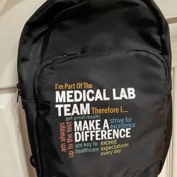 Medical Lab Team Backpack