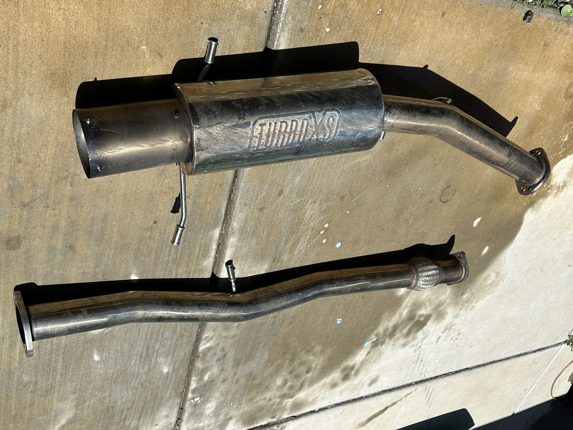 Turbo XS RFL Exhaust for Subaru WRX or STI 2002 - 2007
