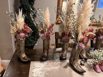 Large Ceramic  Vase Boots . Price Is firm . 