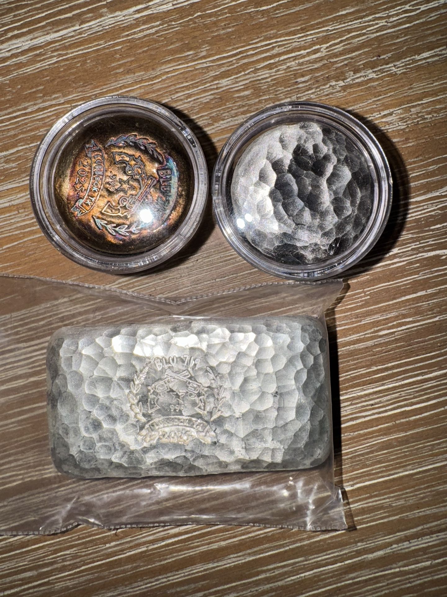 Hand Poured 999 Silver 7.18 Troy oz