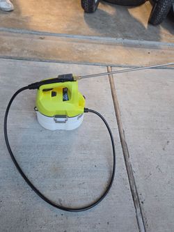 Ryobi 18volt battery sprayer