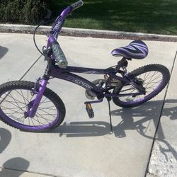 Purple Kids Bike