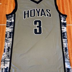 Allen Iverson #3 Georgetown Hoyas College Jersey