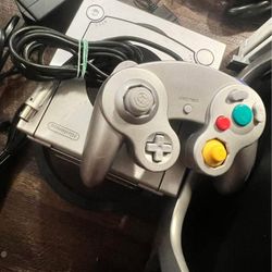 NINTENDO PLATINUM GAMECUBE SYSTEM WITH ZELDA AND FINAL FANTASY GAMES $400 FINAL PRICE SAME DAY SHIPPING 