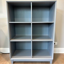 Modern Grey Book Shelf / Set Of Two