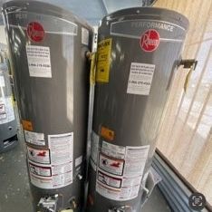 Water Heater Gas 40 And 50 Gallons Available 